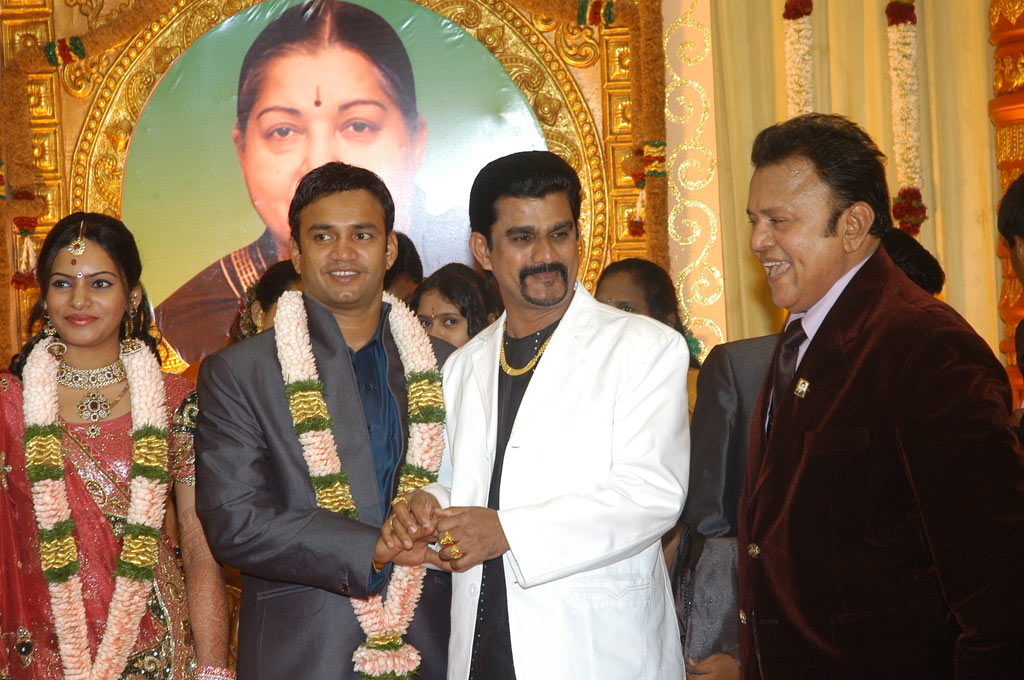 Actor Radharavi son wedding reception stills | Picture 40899